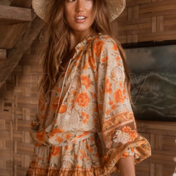 NEW! Bohemian Mermaid Shell Blouse - Picture 6 of 8